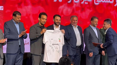  آیین تجلیل از اعضای تیم‌ملی کشتی آزاد و فرنگی