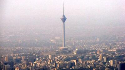 هوای تهران آلوده و در وضعیت نارنجی قرار دارد