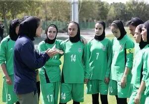 جریمه بازیکن فوتبال بانوان ایران از سوی AFC