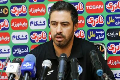 حیدری: استقلال فقط در ۳۰ دقیقه آخر توانست خودش باشد