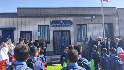 افتتاح مدرسه شهید حاجی‌زاده در دلفان