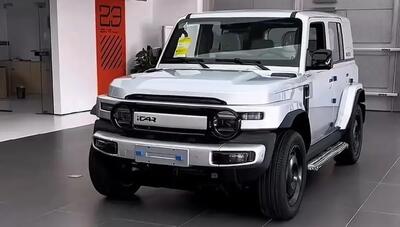 iCar V23؛ شاسی‌بلند الکتریکی چینی که شباهت زیادی به لندکروزر تویوتا دارد