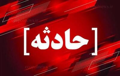 انحراف مسیر خودرویی به داخل یک کارگاه عمرانی در تهران ۲ کشته داشت