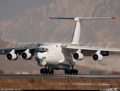 ایلیوشین IL-76 ؛ غول پرنده در فرودگاه فرانکفورت