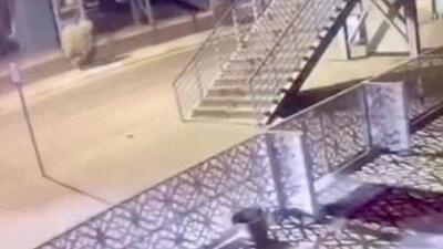 تصادف شدید چیزی از خودرو باقی نگذاشت!