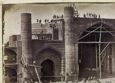 سفر به تهران قدیم؛ مسجد خاص پایتخت در حال ساخت!(عکس)