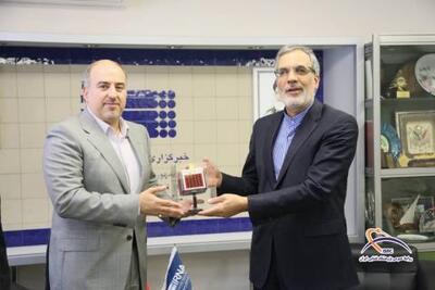 بازدید رئیس پژوهشگاه فضایی ایران از خبرگزاری ایرنا