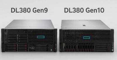 مقایسه تخصصی سرور HP DL380 G9 و HP DL380 G10