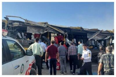 یک دانشجوی دیگر در حادثه تصادف اتوبوس دانشجویان درگذشت