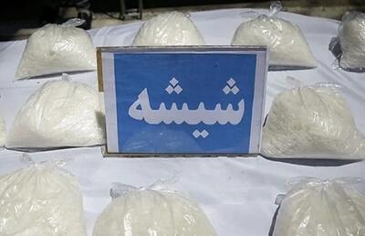 کشف ۷ کیلو شیشه از یک اتوبوس اسکانیا
