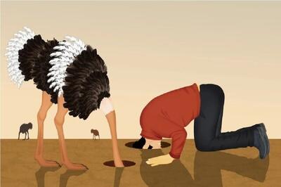 چرا در یک سن مشخص مانند کبک سرمان را زیر برف می‌کنیم؟