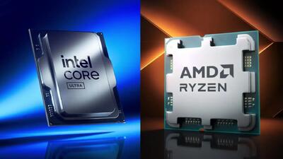 رقابت میان پردازنده‌های AMD و Intel؛ گیمرهای کامپیوتر علاقه بیشتری به سری رایزن دارند