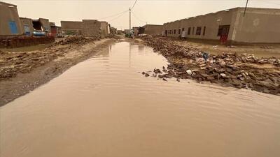 سیل ۱۲۰۰ خانواده را در «خارطوم» سودان آواره کرد