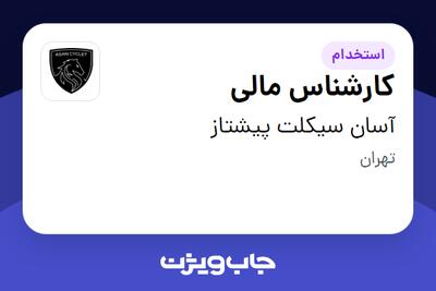  استخدام کارشناس مالی در آسان سیکلت پیشتاز