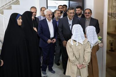 معاون رئیس جمهور از مرکز نگهداری کودکان بی‌سرپرست در بجنورد بازدید کرد