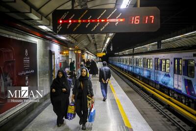 ثبت ۵۳ میلیون و ۳۲۵ هزار سفر طی شهریورماه در مترو تهران