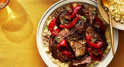 طرز تهیه خوراک بادمجان و گوشت/ غذای خوشمزه و اصیل