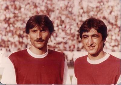 عکس دیده‌نشده از ۸ و ۹ ماندگار پرسپولیس - پارس فوتبال