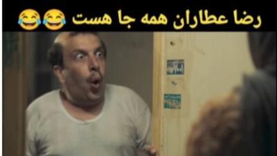 فیلم/ عباس جمشیدی‌فر در دنیای موازی ورژن مردانه نعیمه ست؛ سکانس غش‌آور از سریال اجل معلق که غلام کله‌کدو حسابی سورپرایز شد