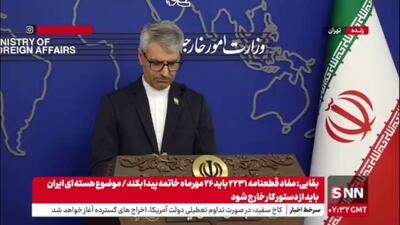 از تبادل مهدیه اسفندیاری با دو زندانی فرانسوی چه خبر؟/ بقایی: در دست انجام است