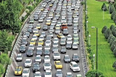 ترافیک سنگین در ورودی‌های تهران