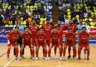 پیروزی خانگی تیم فوتسال فولاد هرمزگان برابر مس سونگون - تسنیم