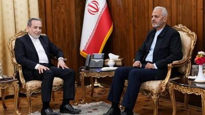 دیدار سرپرست سفارت ایران در کابل با وزیر امور خارجه