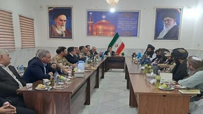 ️گفت‌وگوی مسئولان خراسان رضوی و طالبان در نقطه صفر مرزی