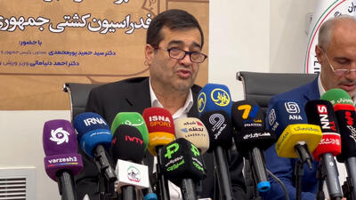 برنامه های فدراسیون کشتی برای چشم انداز 1412 از زبان وزیر ورزش