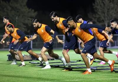 تمرین تیم ملی فوتبال ایران با یک مهمان ویژه