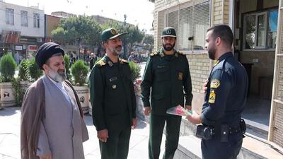 فرمانده سپاه روح‌الله: پلیس نماینده اقتدار، اخلاق و مظلومیت است