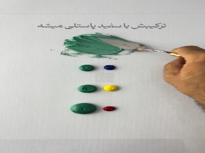  با این ترکیب رنگ، سبز پاستیلی بساز