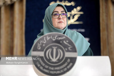 نشست خبری سخنگوی دولت