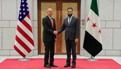 فرستاده آمریکا با الجولانی دیدار کرد