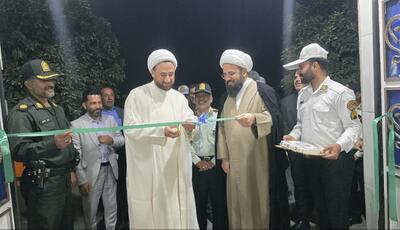 ساختمان جدید پلیس راهور باشت افتتاح شد
