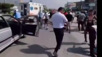حادثه در لیگ برتر دوچرخه‌سواری با زمین‌خوردن دسته‌جمعی