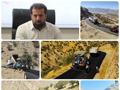 حرکت جهادی راهداری کرمانشاه با اجرای ۵۱۵ کیلومتر عملیات آسفالتی 