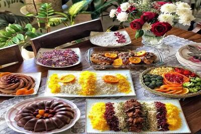 15 لیست غذا برای مهمانی شام مجلسی و خودمانی