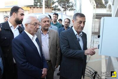 افتتاح نیروگاه‌های خورشیدی ۱۴ دستگاه اجرایی خراسان شمالی با حضور معاون اجرایی رئیس‌جمهور