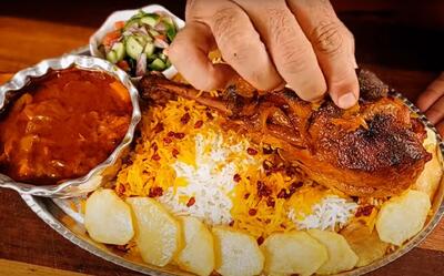 راز تهیه ران بوقلمون؛ تهیه یک سینی درباری خوشمزه