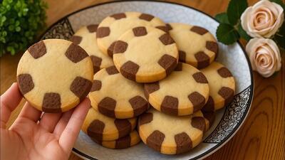 طرز تهیه بیسکویت برای چای عصرانه / دستور پخت در ۱۰ دقیقه