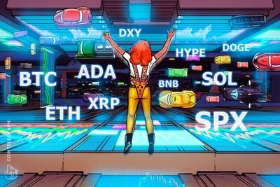 پیش‌بینی قیمت ۶ اکتبر: SPX، DXY، BTC، ETH، XRP، BNB، SOL، DOGE، ADA، HYPE