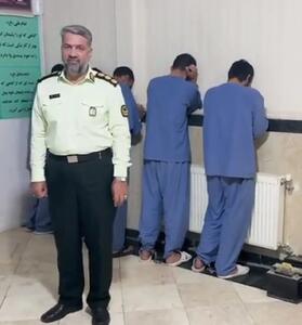 انهدام باند سارقان سریالی لوازم خودرو