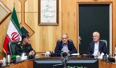 رئیس‌جمهور در ستاد فراجا