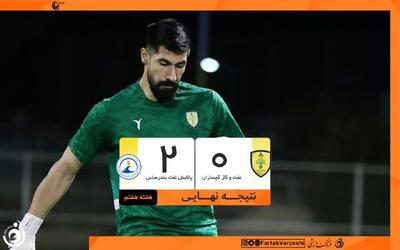 برد خارج از خانه برای شاگردان صادقی؛ دبل علی پورمحمد در گچساران