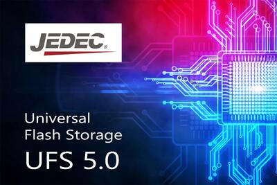 استاندارد حافظه UFS 5.0 با سرعت ۱۰.۸ گیگابایت‌برثانیه عرضه می‌شود