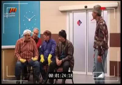 پشت صحنه سریال در حاشیه (قسمت هفتم)