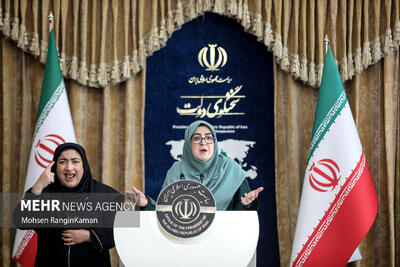 نشست خبری سخنگوی دولت