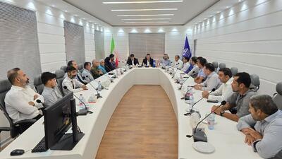 راهکارهای افزایش ایمنی و نظم پروازها در فرودگاه خارگ بررسی شد