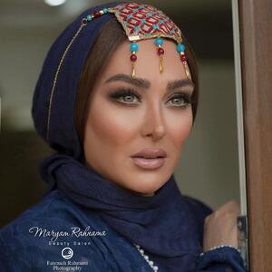 الهام حمیدی با لباس شب جذاب/ عکس